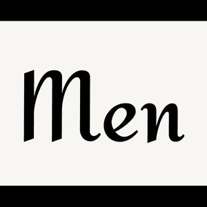 Men clothes section ad